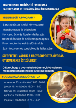 Komplex iskolaelőkészítő program a Báthory Anna Református Általános Iskolában