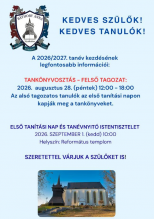 Kezdődik az új tanév!